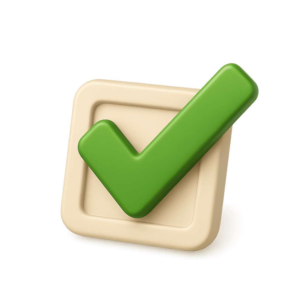 checkmark
